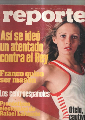 revista reporter numero 02, 31 de mayo a 6 de junio 1977