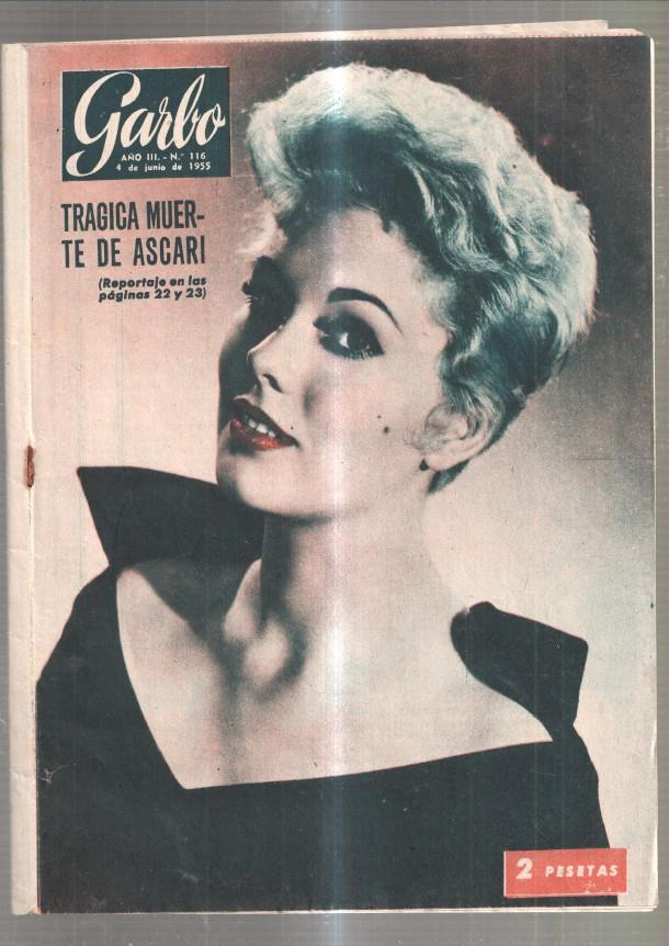 Revista Garbo numero 116, junio 1955