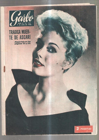 Revista Garbo numero 116, junio 1955