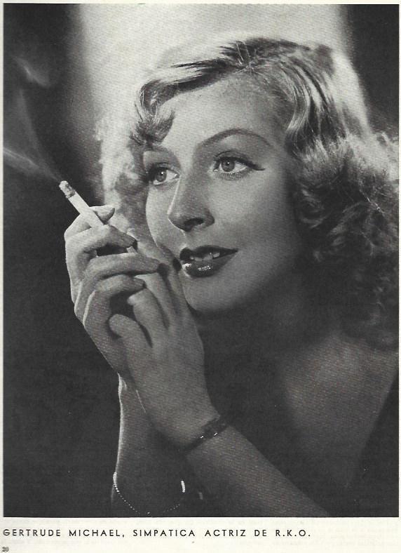 LAMINA 38033: Gertrude Michael