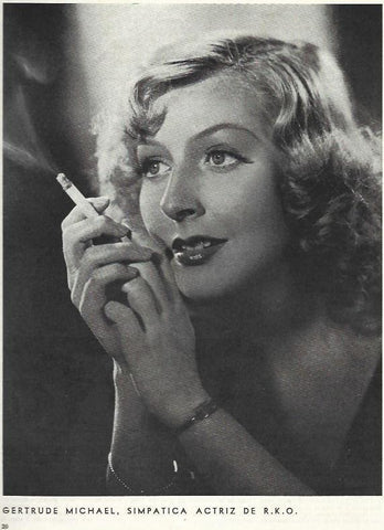 LAMINA 38033: Gertrude Michael