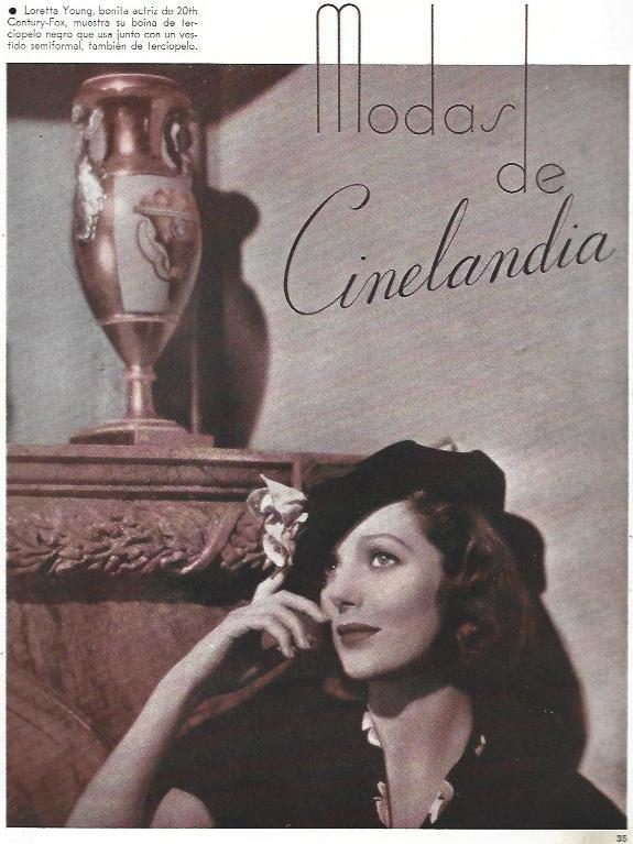 LAMINA 38039: Loretta Young