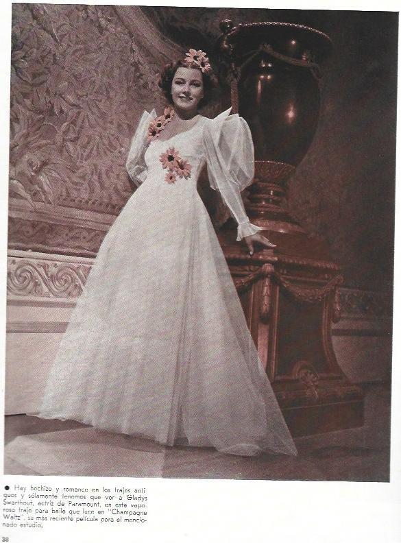 LAMINA 38040: Gladys Swarthout en Champagne Waltz