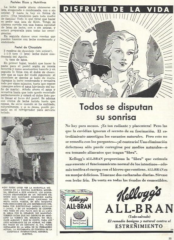 LAMINA 38048: Publicidad de Kellog's All Bran