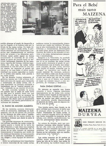LAMINA 38049: Publicidad de Maizena
