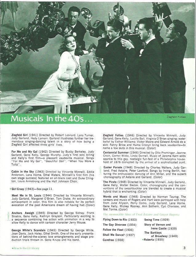 LAMINA 38117: Musicales de la decada de 1940