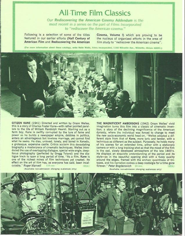 LAMINA 38121: Escenas de Citizen Kane y The Magnificent Ambersons