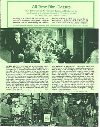 LAMINA 38121: Escenas de Citizen Kane y The Magnificent Ambersons