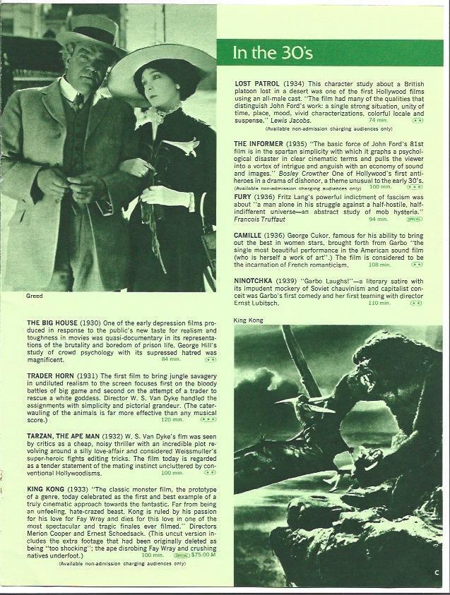 LAMINA 38122: Escenas de Greed y King Kong