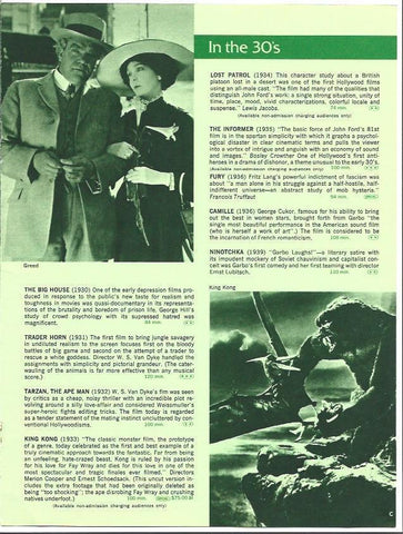 LAMINA 38122: Escenas de Greed y King Kong