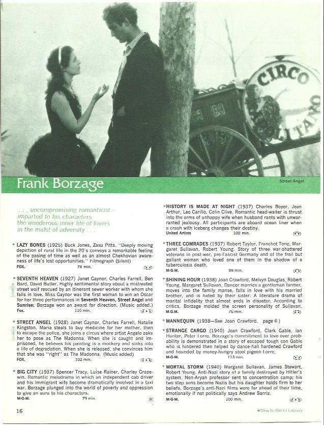 LAMINA 38124: Frank Borzage
