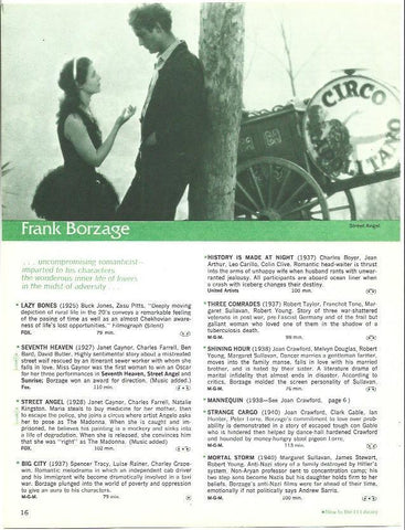 LAMINA 38124: Frank Borzage