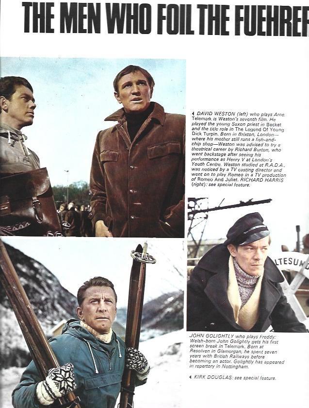 LAMINA 38138: David Weston, John Golighty y Kirk Douglas