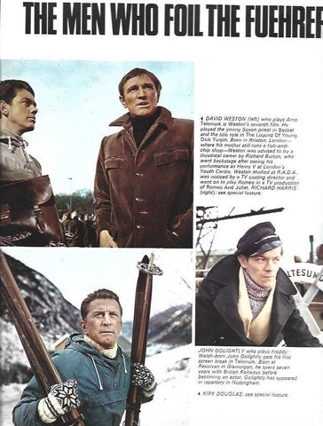 LAMINA 38138: David Weston, John Golighty y Kirk Douglas