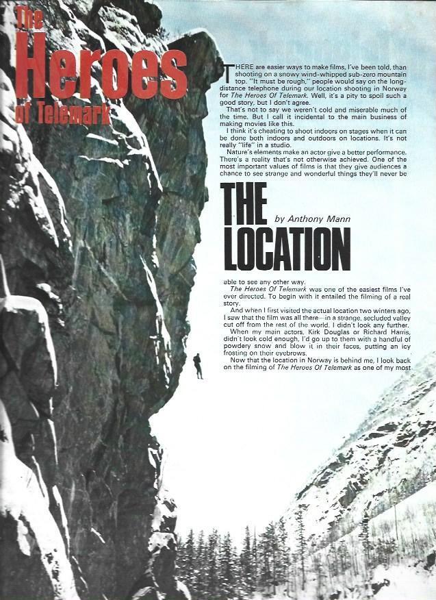 LAMINA 38139: Paisaje de The Heroes of Telemark