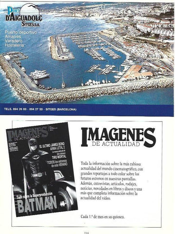 LAMINA 38114: Publicidad de Port d'Aiguadolç en Sitges