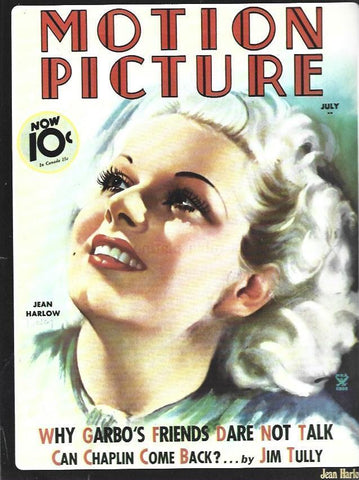 LAMINA 38091: Portada con Jean Harlow