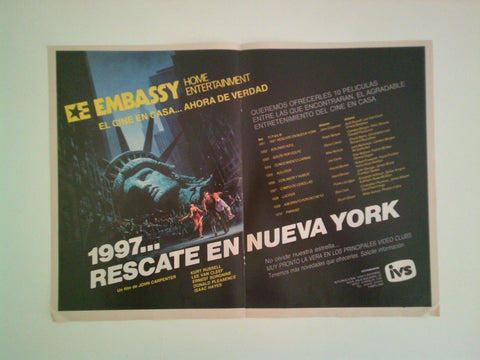 LAMINA 38093: 1997… Rescate en Nueva York