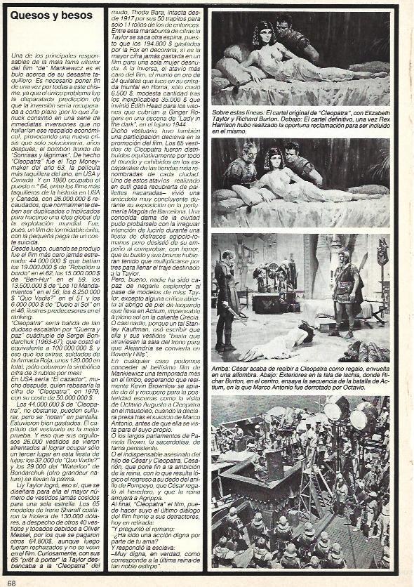 LAMINA 38095: Escenas de Cleopatra