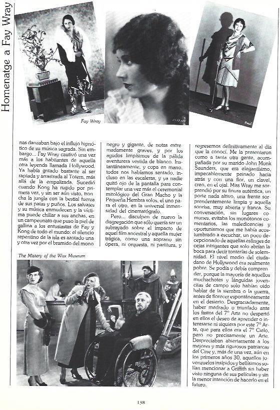 LAMINA 38111: Fay Wray en diferentes peliculas