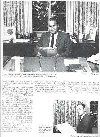 LAMINA 37940: Richard D. Zanuck