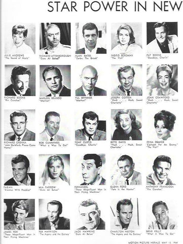 LAMINA 37941: Actores de la decada de 1960