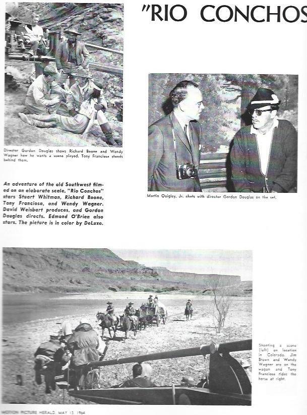 LAMINA 37945: Escenas y rodaje de Rio Conchos