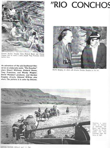 LAMINA 37945: Escenas y rodaje de Rio Conchos