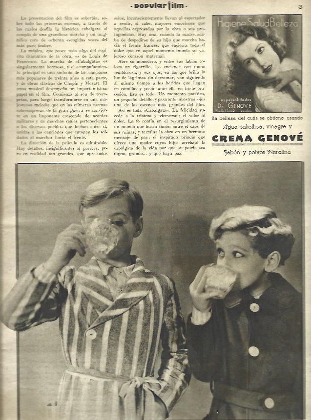 LAMINA 37925: Publicidad de Crema Genove