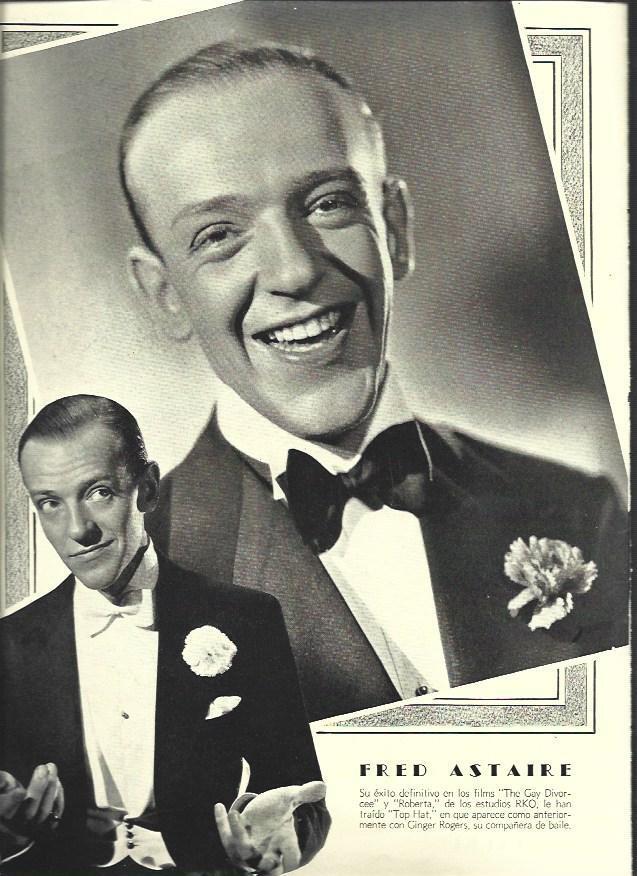 LAMINA 38004: Fred Astaire en Roberta