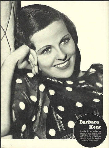LAMINA 38008: Barbara Kent
