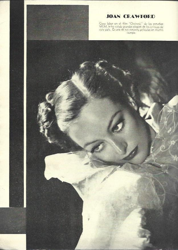 LAMINA 38012: Joan Crawford en Chained