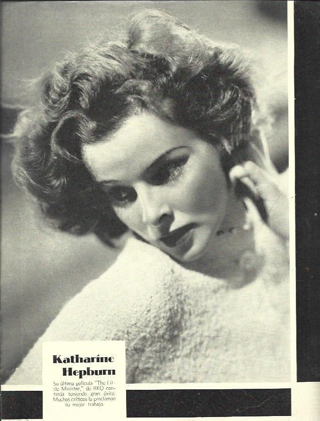 LAMINA 38015: Katherine Hepburn en The Little Minister