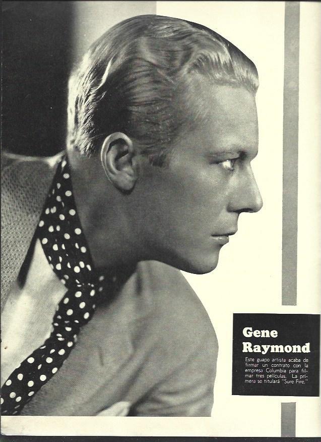 LAMINA 37998: Gene Raymond