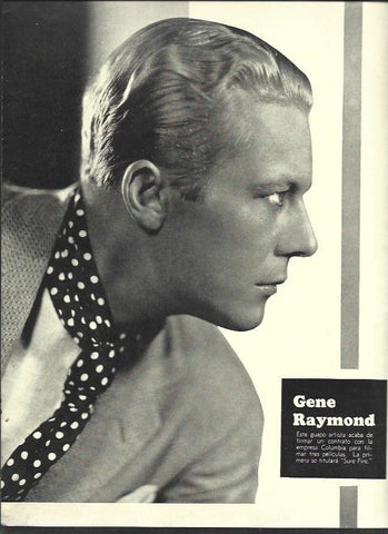 LAMINA 37998: Gene Raymond