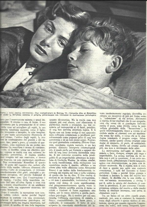 LAMINA 37974: Ingrid Bergman en Europa 51