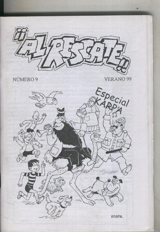 Fanzine: Al Rescate numero 9: Karpa