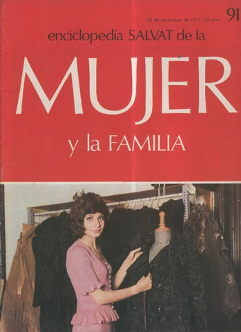 Fasciculo Enciclopedia Salvat de la Mujer y la Familia numero 091