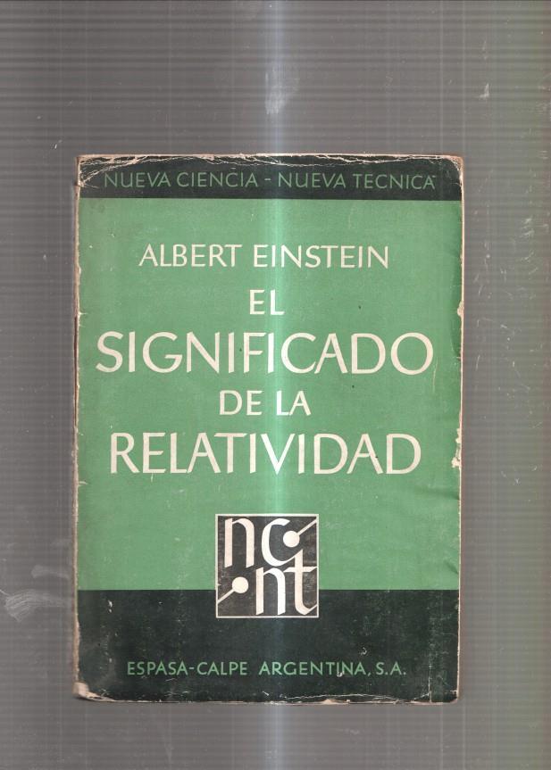 El significado de la relatividad