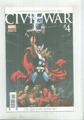 Panini: Civil War año 1 numero 04