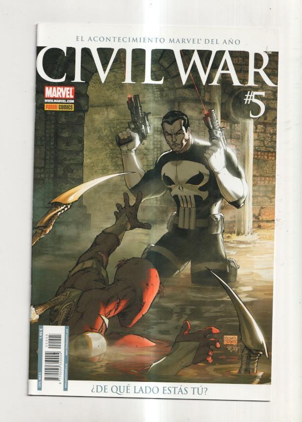 Panini: Civil War año 1 numero 05