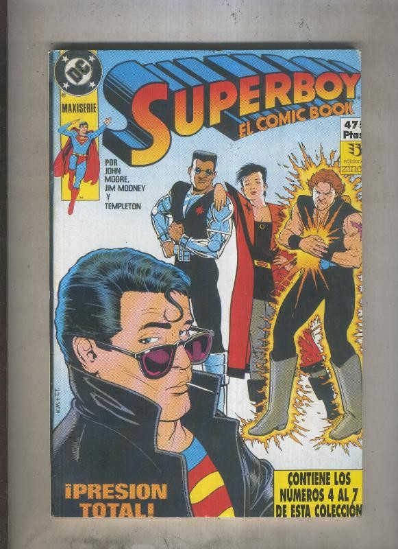 Zinco: Superboy retapado 4 al 7