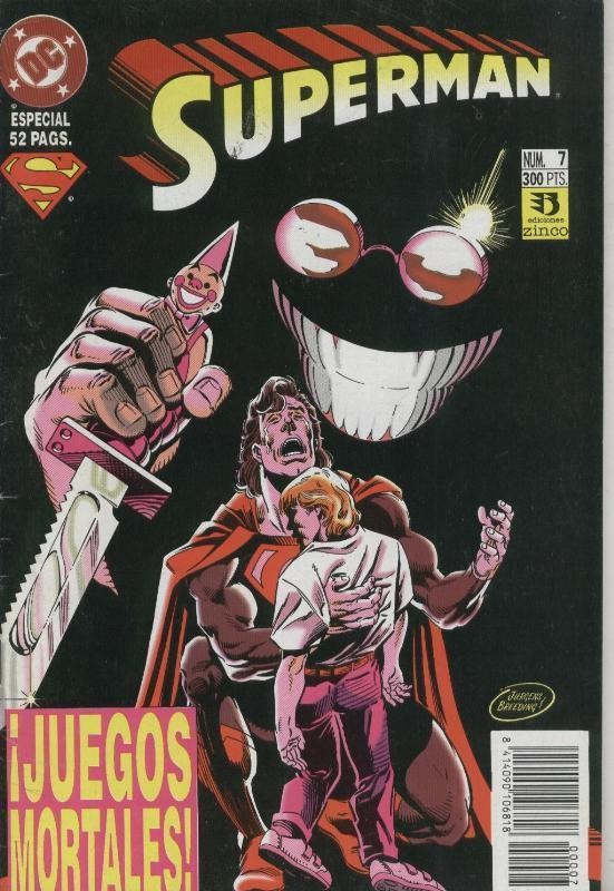 Ediciones Zinco: Superman volumen 3 numero 07: Juegos mortales