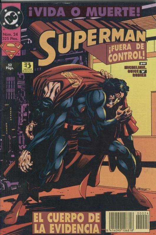 Zinco: Superman volumen 3 numero 24: Vida o muerte