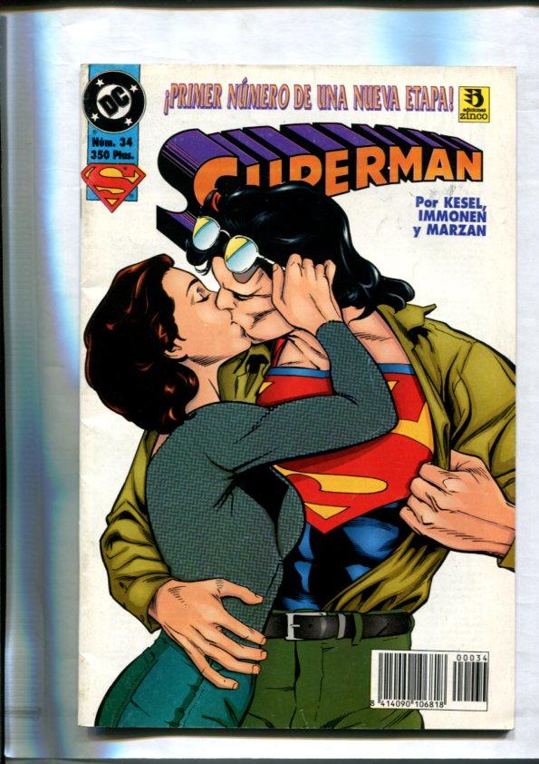 Zinco: Superman volumen 3 numero 34: Decisiones dificiles