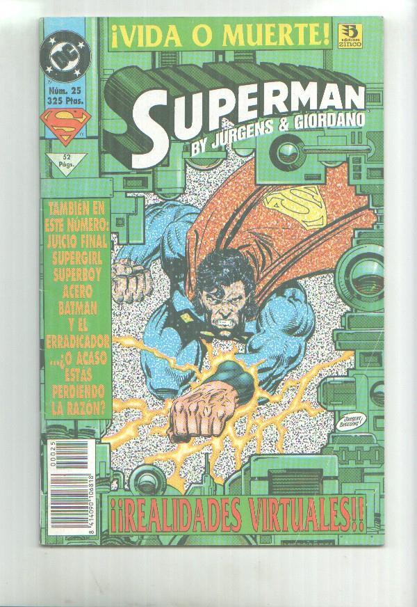 Superman volumen 3 numero 25: Vida o muerte