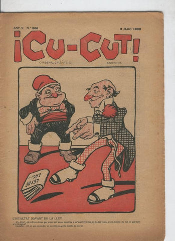 Cu-Cut numero 206 del 3.5.1906