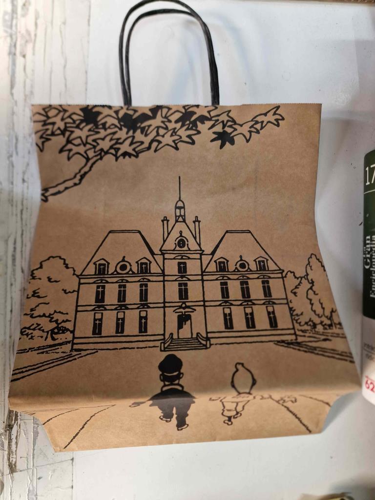 Bolsa de papel: Tintin - Castillo de Moulinsart