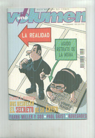 Fanzine: Volumen uno numero 08 (segunda portada): Frank Miller y 300, Paul gristh, etc