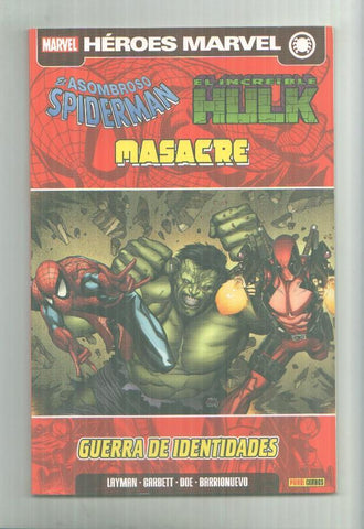 Panini: Heroes Marvel: Spiderman-Hulk-Masacre: Guerra de identidades